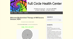 Desktop Screenshot of fullcirclehealthcenter.com